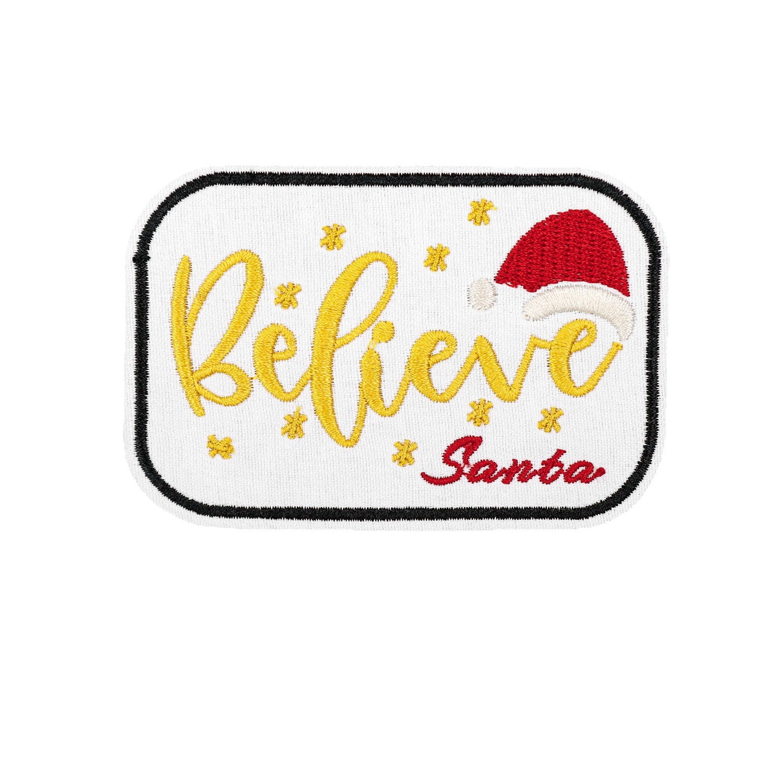 Wholesale Cross-border Christmas text embroidery patch Merry Christmas cloth patch clothing accessories hole patch